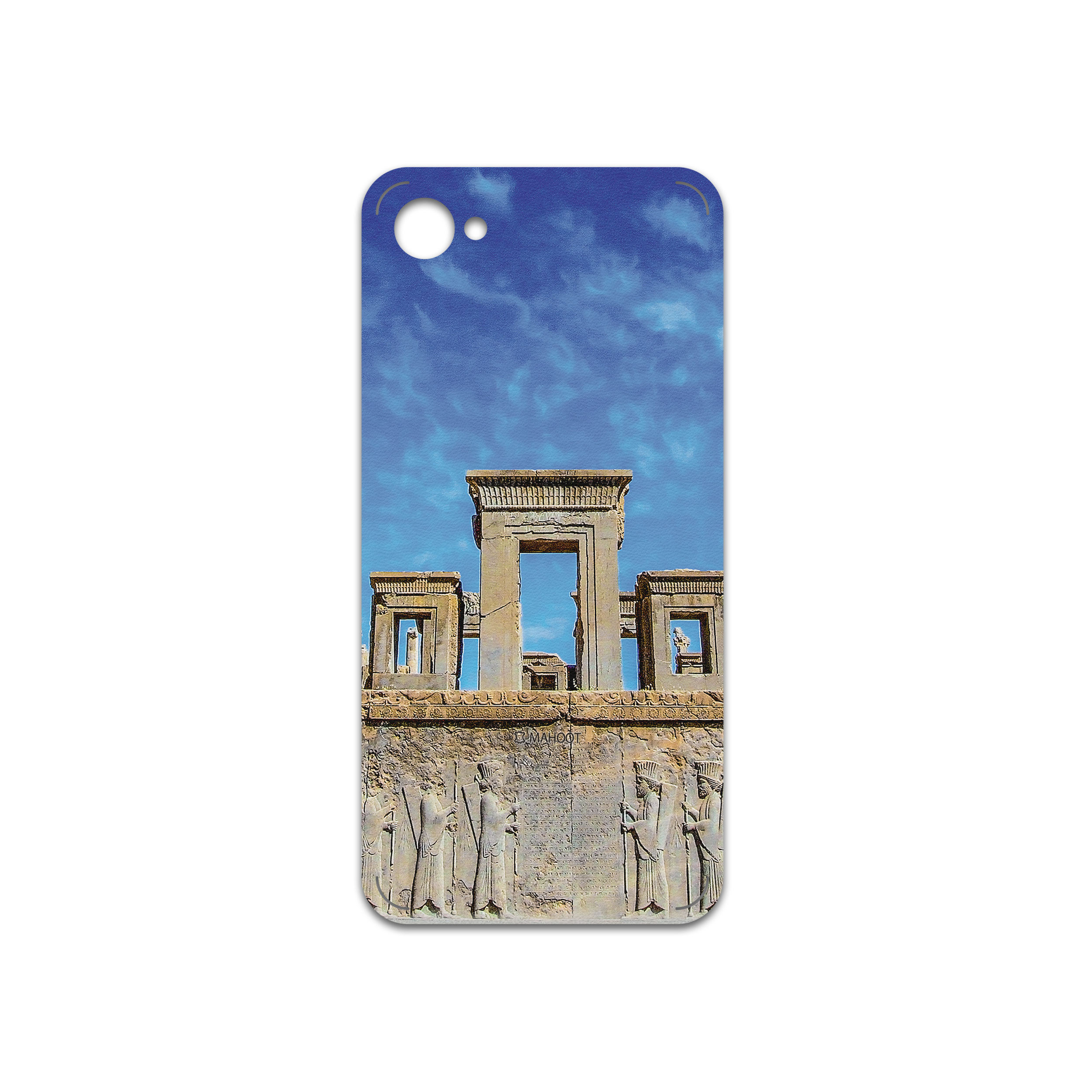 برچسب پوششی ماهوت مدل TAKHT-e-JAMSHID مناسب برای گوشی موبایل اچ تی سی Desire 12