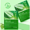 ماسک صورت بایو آکوا مدل Aloe Vera حجم 25 میلی لیتر مجموعه 10 عددی