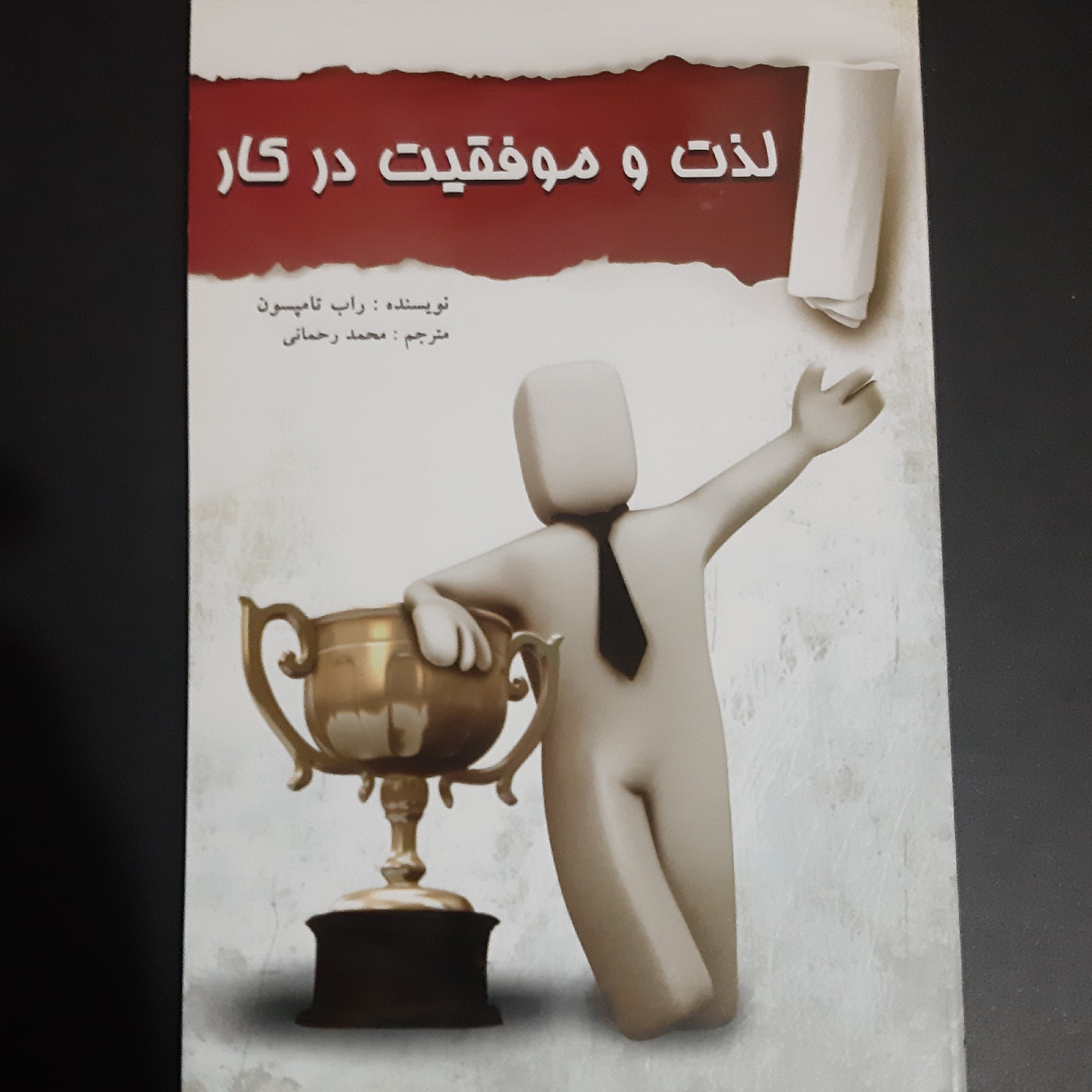 کتاب لذت و موفقیت در کار