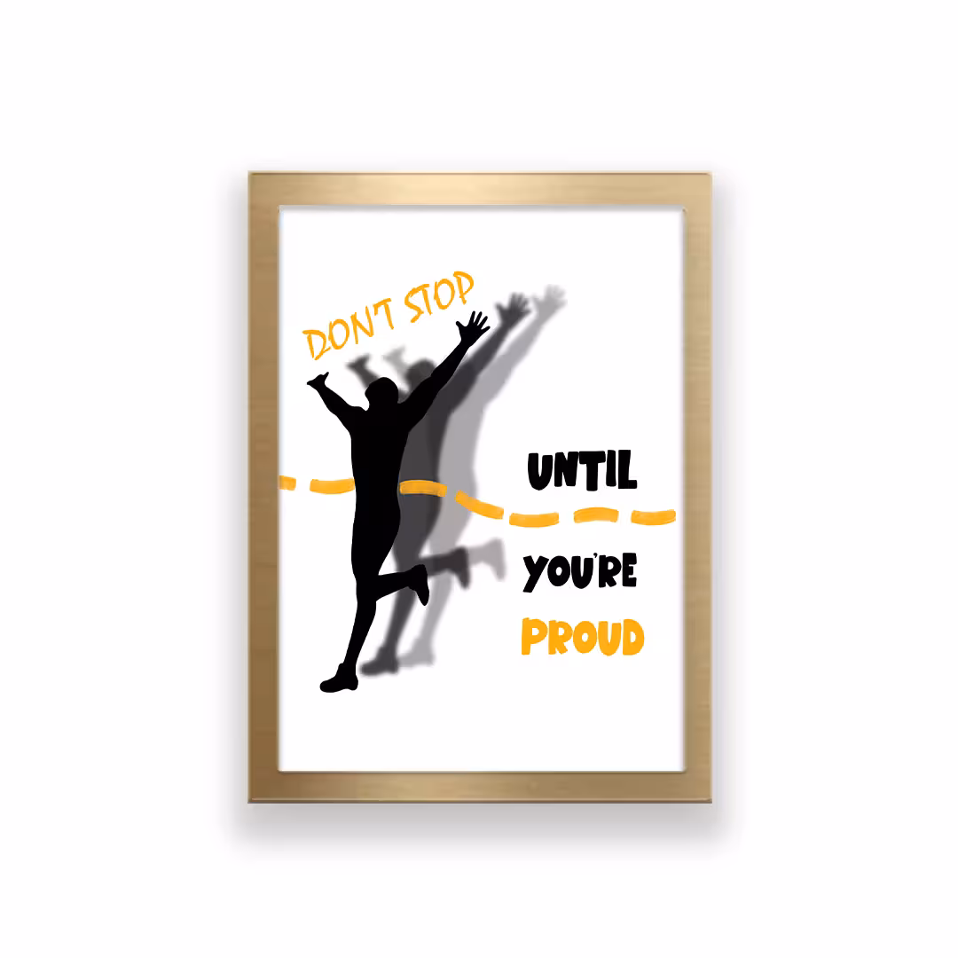 تابلو طرح dont stop