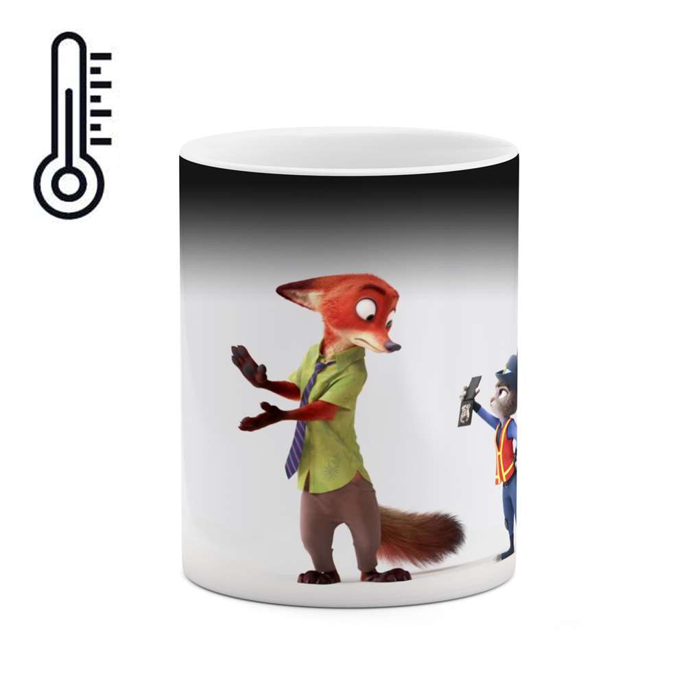 ماگ حرارتی طرح انیمیشن Zootopia مدل mgph15998