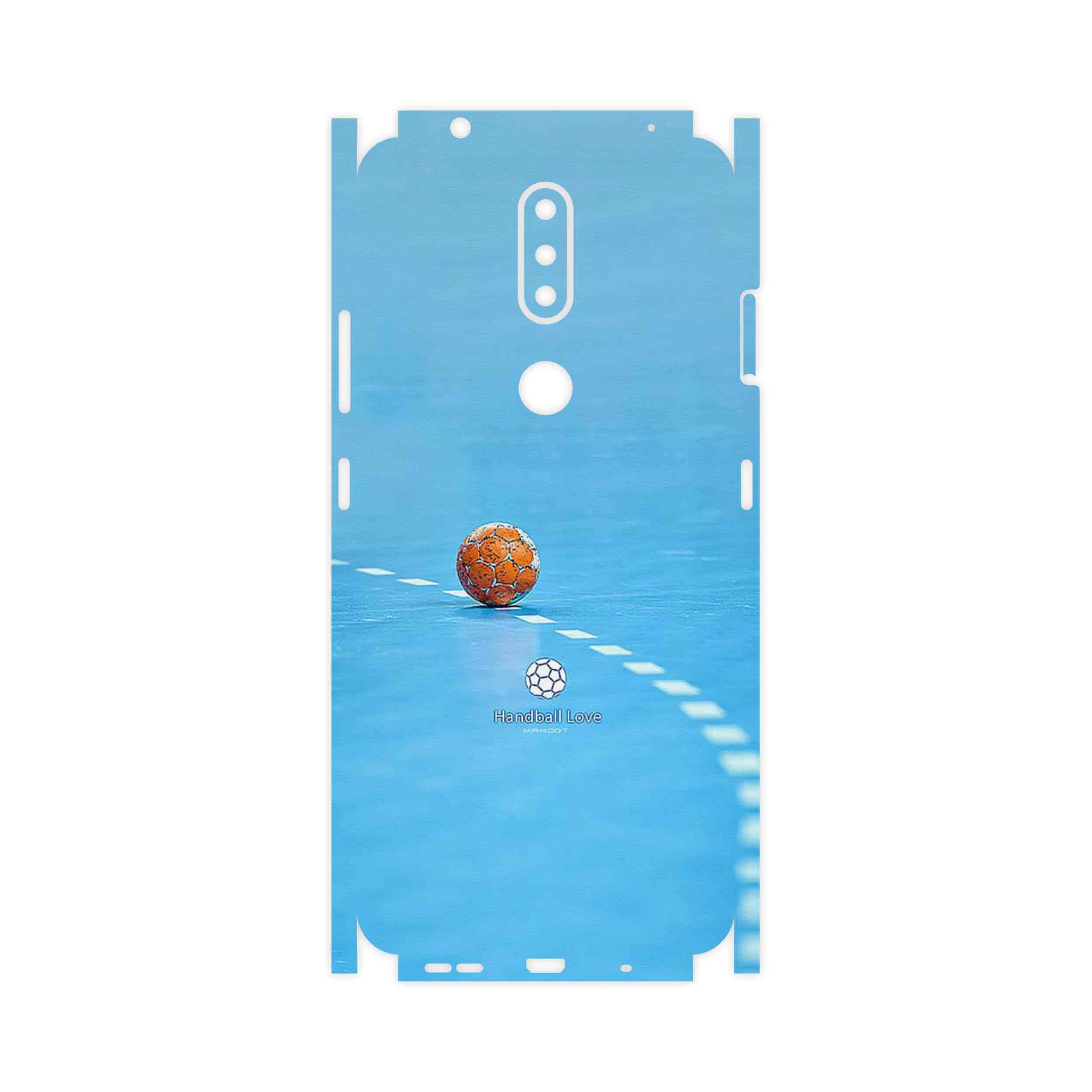 برچسب پوششی ماهوت مدل Handball-FullSkin مناسب برای گوشی موبایل نوکیا 2.4