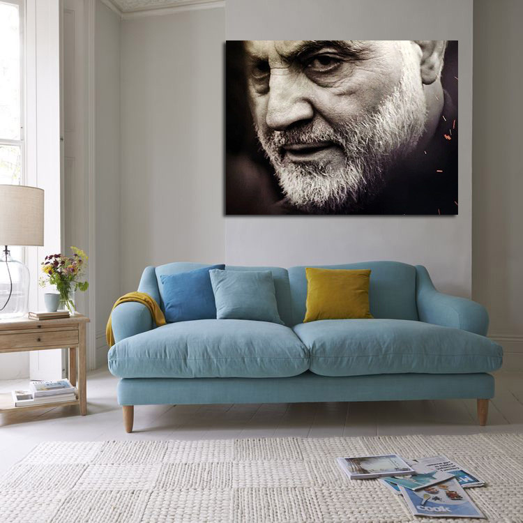 تابلو شاسی طرح سردار سلیمانی مدل 140 | دنیای قاب