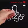 پرده حمام دلفین مدل Whale سایز 180x200 سانتی متر