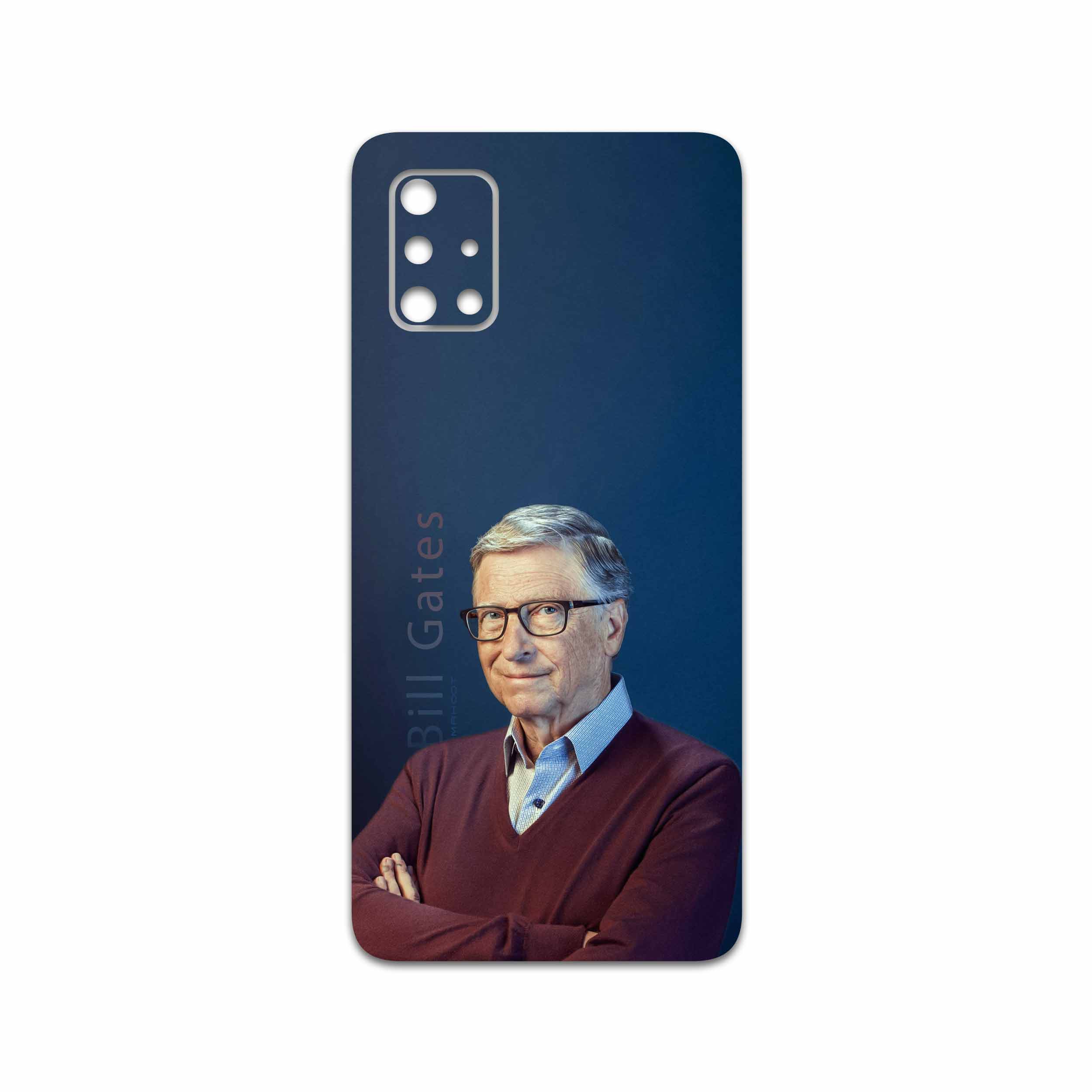 برچسب پوششی ماهوت مدل Bill Gates مناسب برای گوشی موبایل سامسونگ Galaxy A71