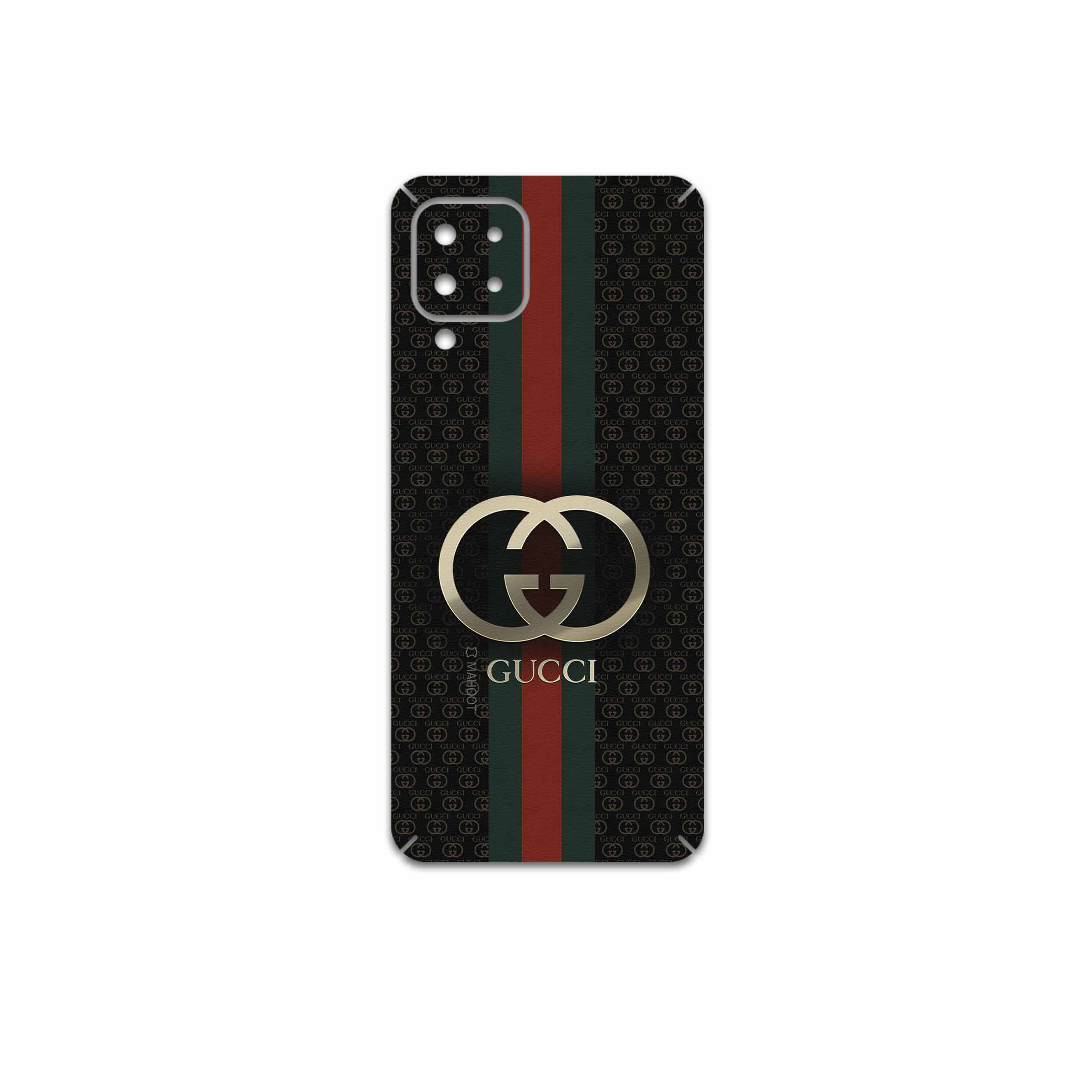 برچسب پوششی ماهوت مدل GUCCI-Logo مناسب برای گوشی موبایل سامسونگ Galaxy A22 4G