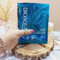 ماسک ورقه ای 30 گرمی بزرگ یخ بیوآکوا خنک کننده و بستن منافذ باز پوست آبرسان قدرتمند و شفاف کننده و جوانساز پوست 