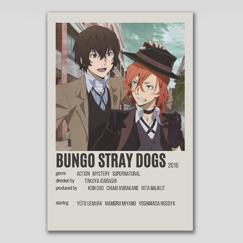 تابلو شاسی بکلیت مدل SH-145 طرح انیمه بانگو استری داگز 