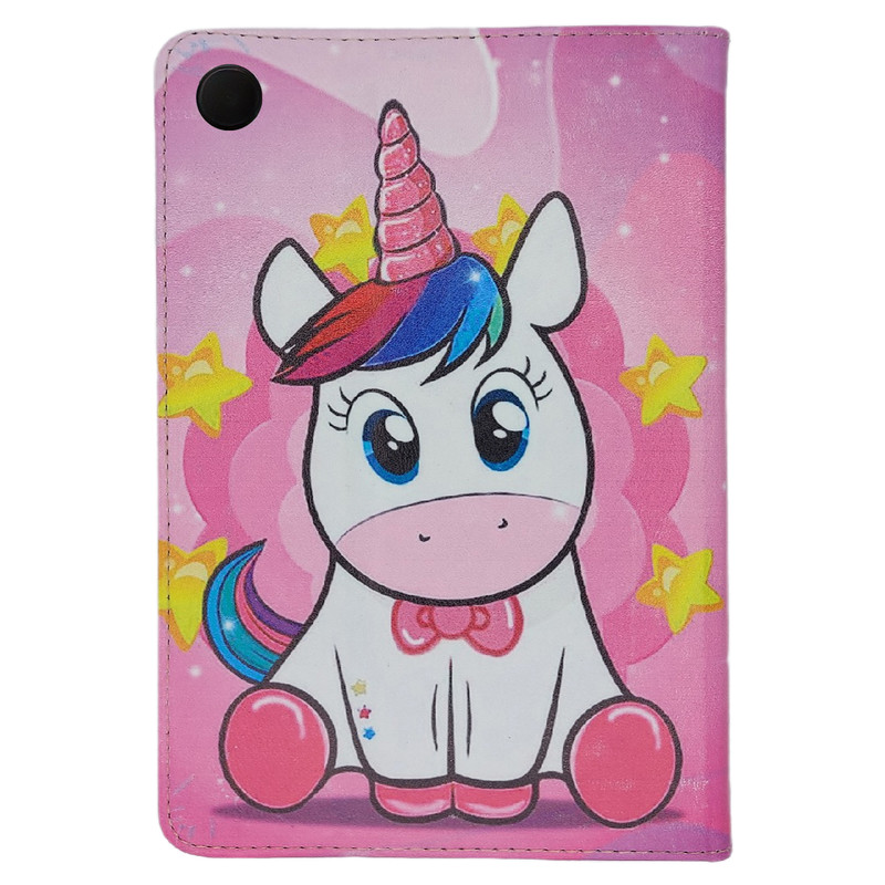 کیف کلاسوری مدل یونی کورن - 01 مناسب برای تبلت سامسونگ Galaxy Tab A8 10.5 / X200 / X205 | دیجی قاب دونی