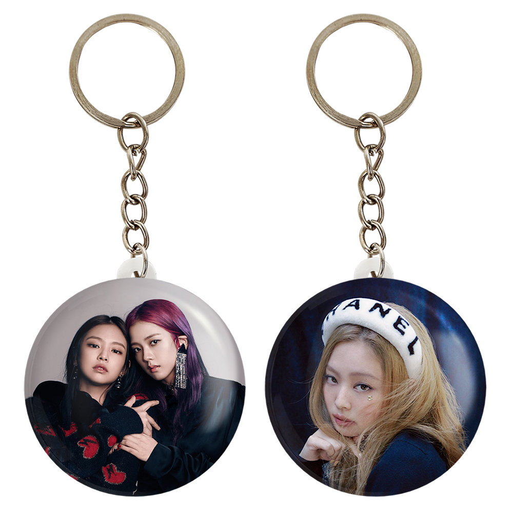 جاکلیدی خندالو مدل جنی و جیسو گروه بلک پینک BLACKPINK کد 1672516728 مجموعه 2 عددی