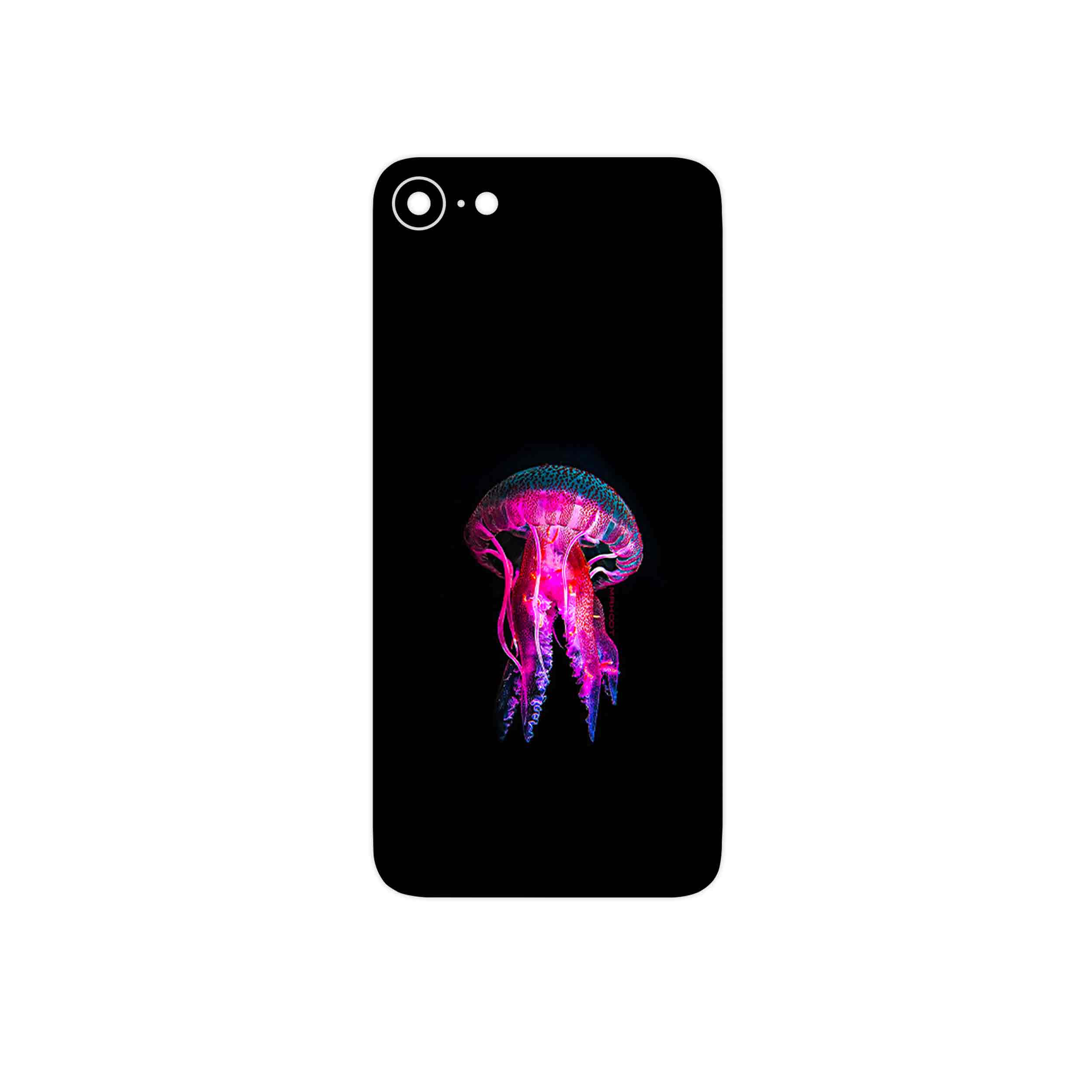 برچسب پوششی ماهوت مدل jellyfish مناسب برای گوشی موبایل اپل iPhone SE 2022