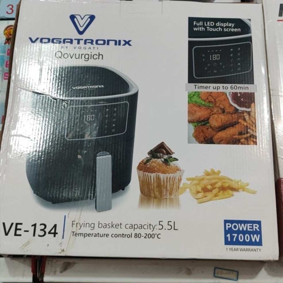 سرخ کن وگاترونیکس مدل VE-134 - هواپز- سرخ کن بدون روغن وگاتی - بدون روغن

