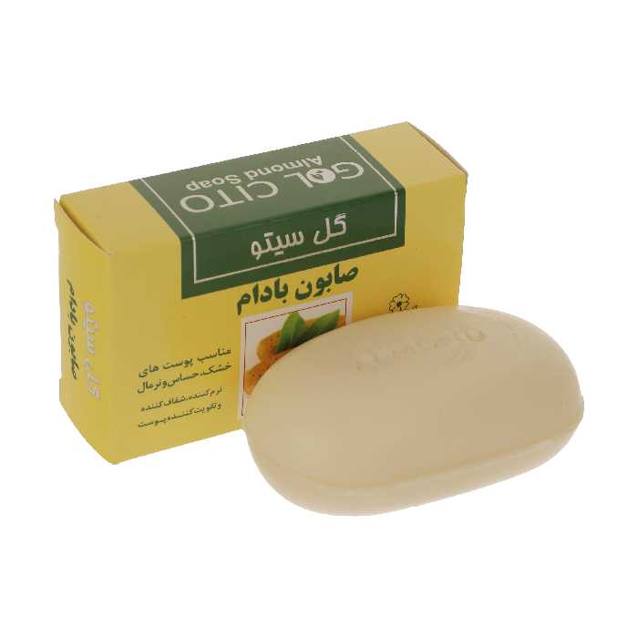 صابون شستشو گل سیتو مدل بادام وزن 100 گرم