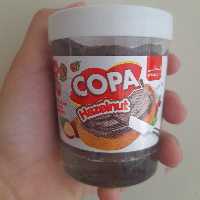 اسلایم نوتلا خامه ای باطرف شیشه ای 150گرمی ارسال رایگان بامارک کوپا خرید 