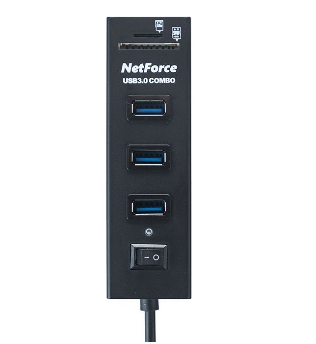 هاب USB 3.0 سه پورت نت فورس مدل HUB-353