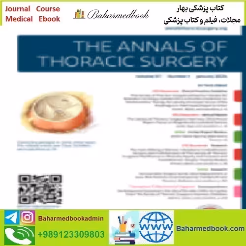 The Annals of Thoracic Surgery Volume 117 Issue 1 2024 TRU