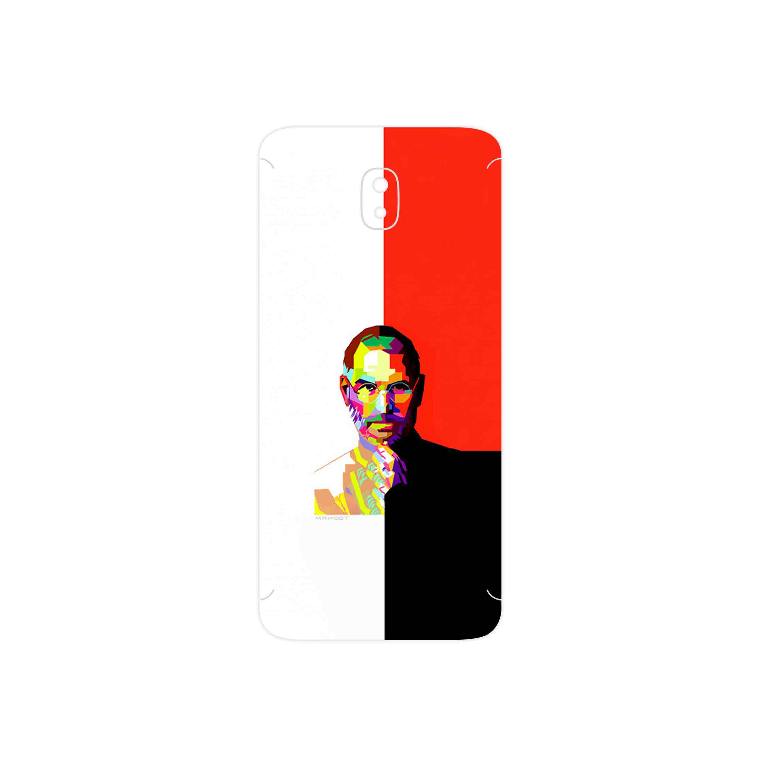 برچسب پوششی ماهوت مدل Collage of Steve Jobs 1 مناسب برای گوشی موبایل سامسونگ Galaxy J7 Pro