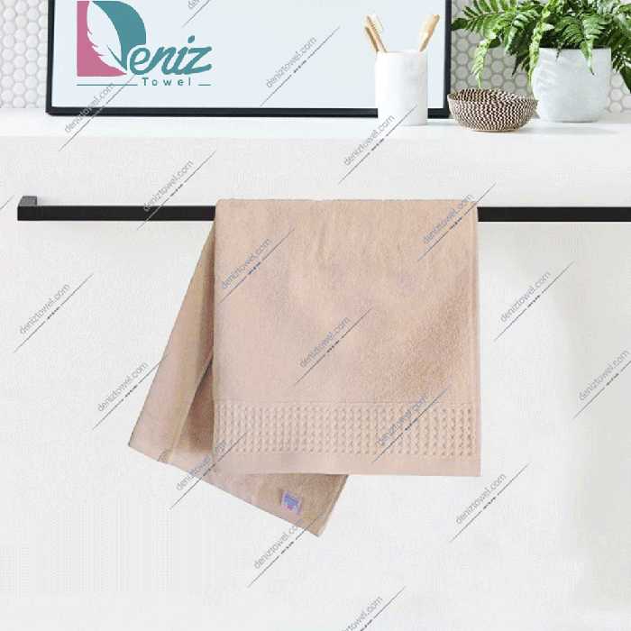 حوله دستی طرح هاروتس رنگ نسکافه ای