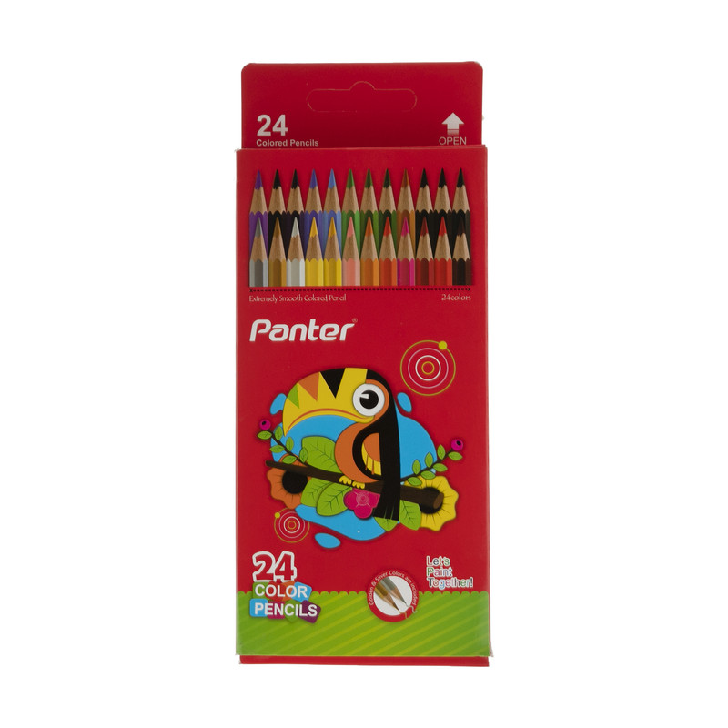 مداد رنگی 24 رنگ پنتر کد PCP103-24