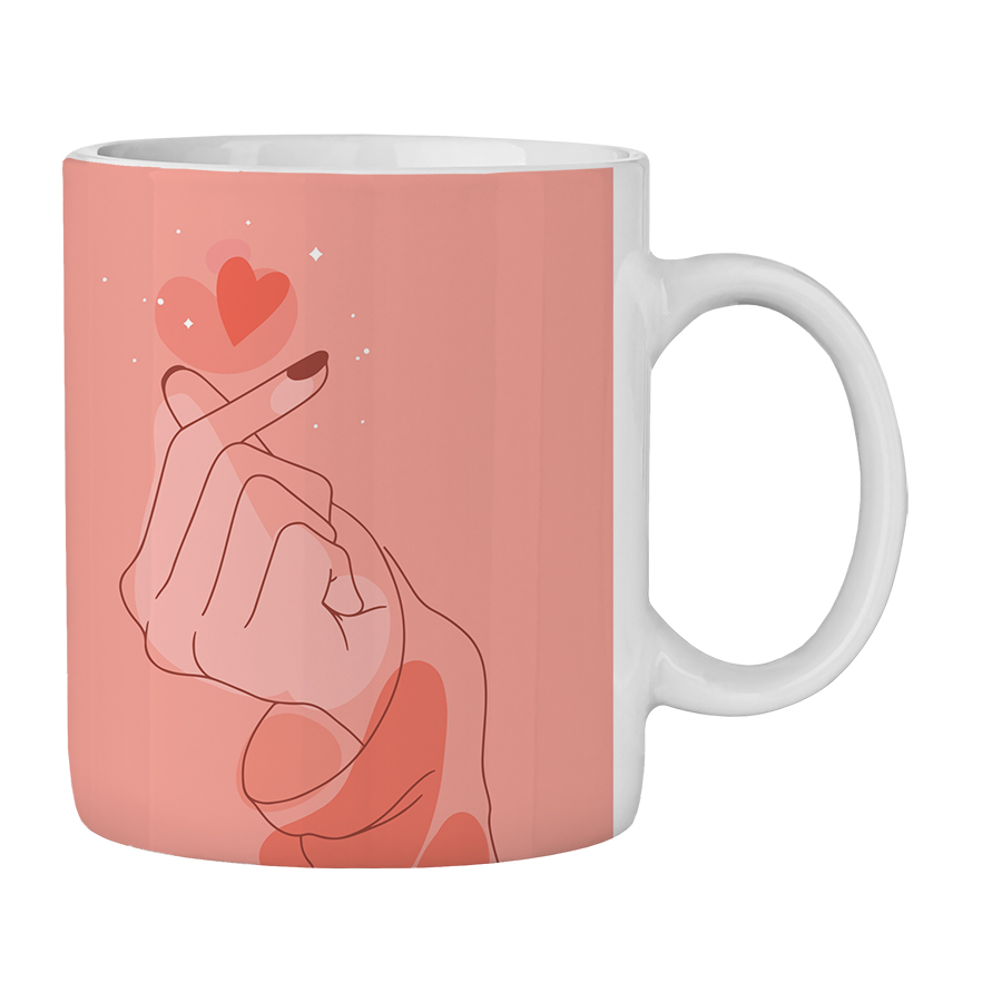 ماگ طرح قلب کد 100342