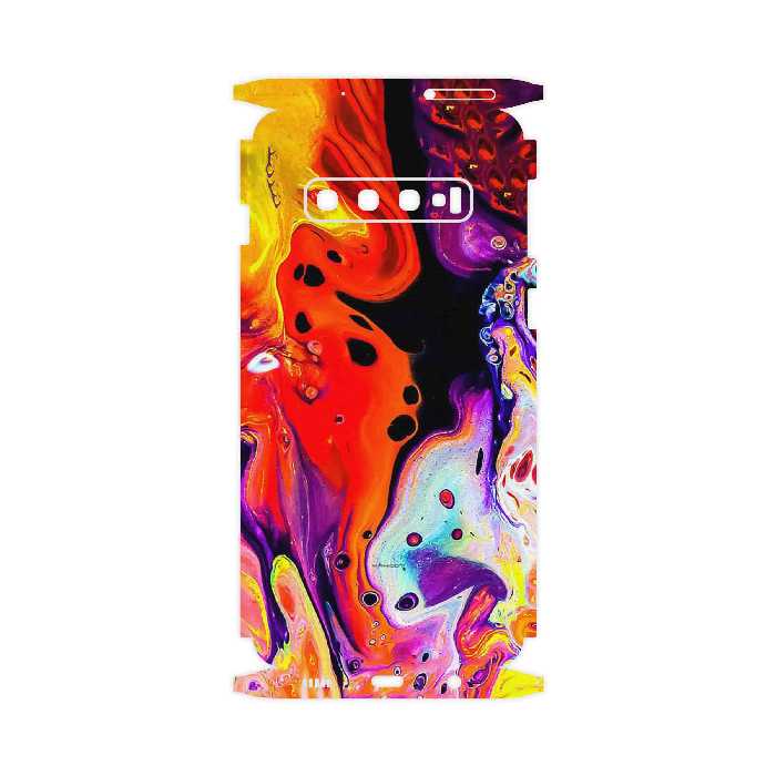 برچسب پوششی ماهوت مدل Abstract Oil Art-FullSkin مناسب برای گوشی موبایل سامسونگ Galaxy S10