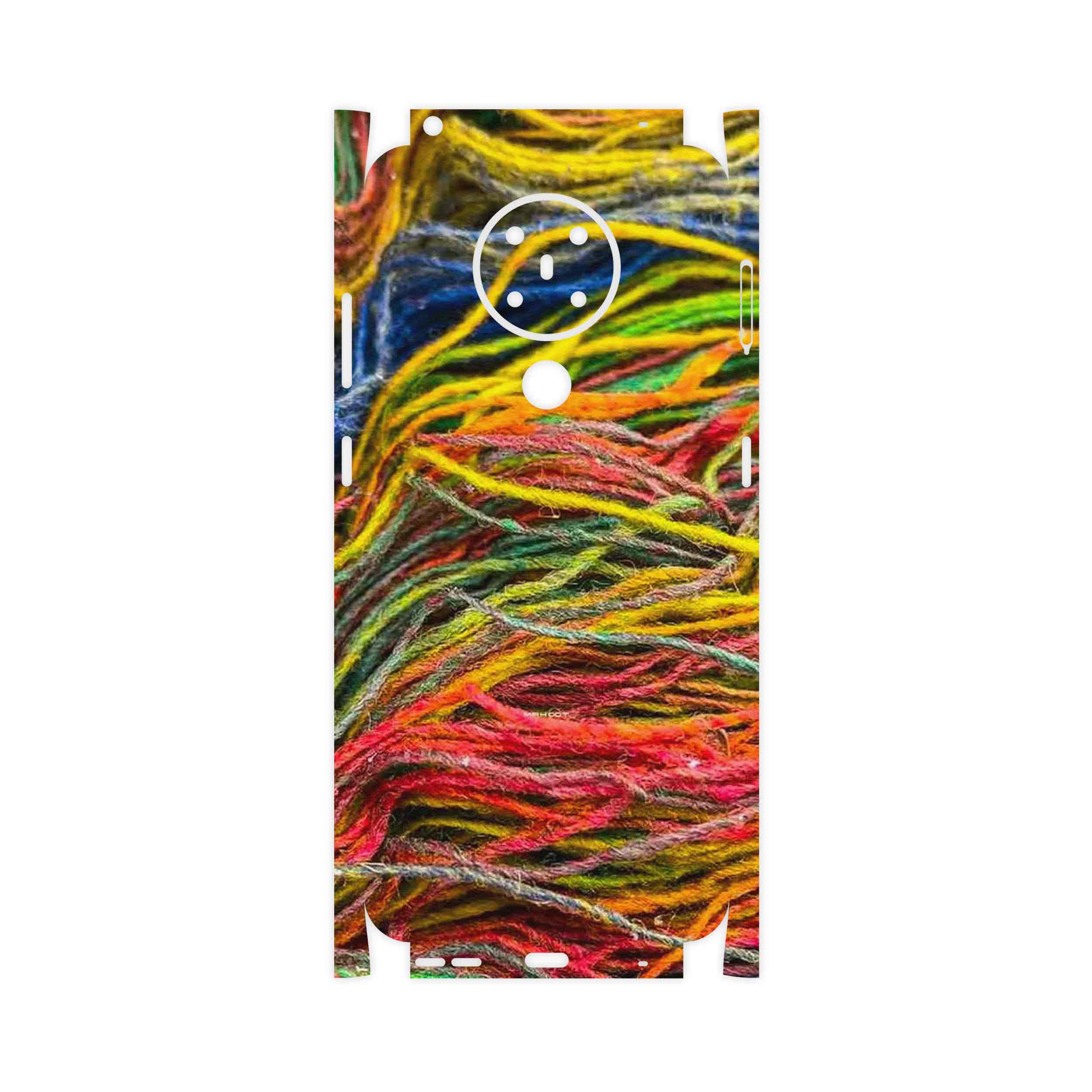 برچسب پوششی ماهوت مدل Fabric Texture 9-FullSkin مناسب برای گوشی موبایل نوکیا 5.3