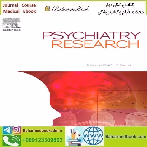 Psychiatry Research Volume 283 to 294 2020 TRUE PDF price 12€ - کتاب پزشکی بهار