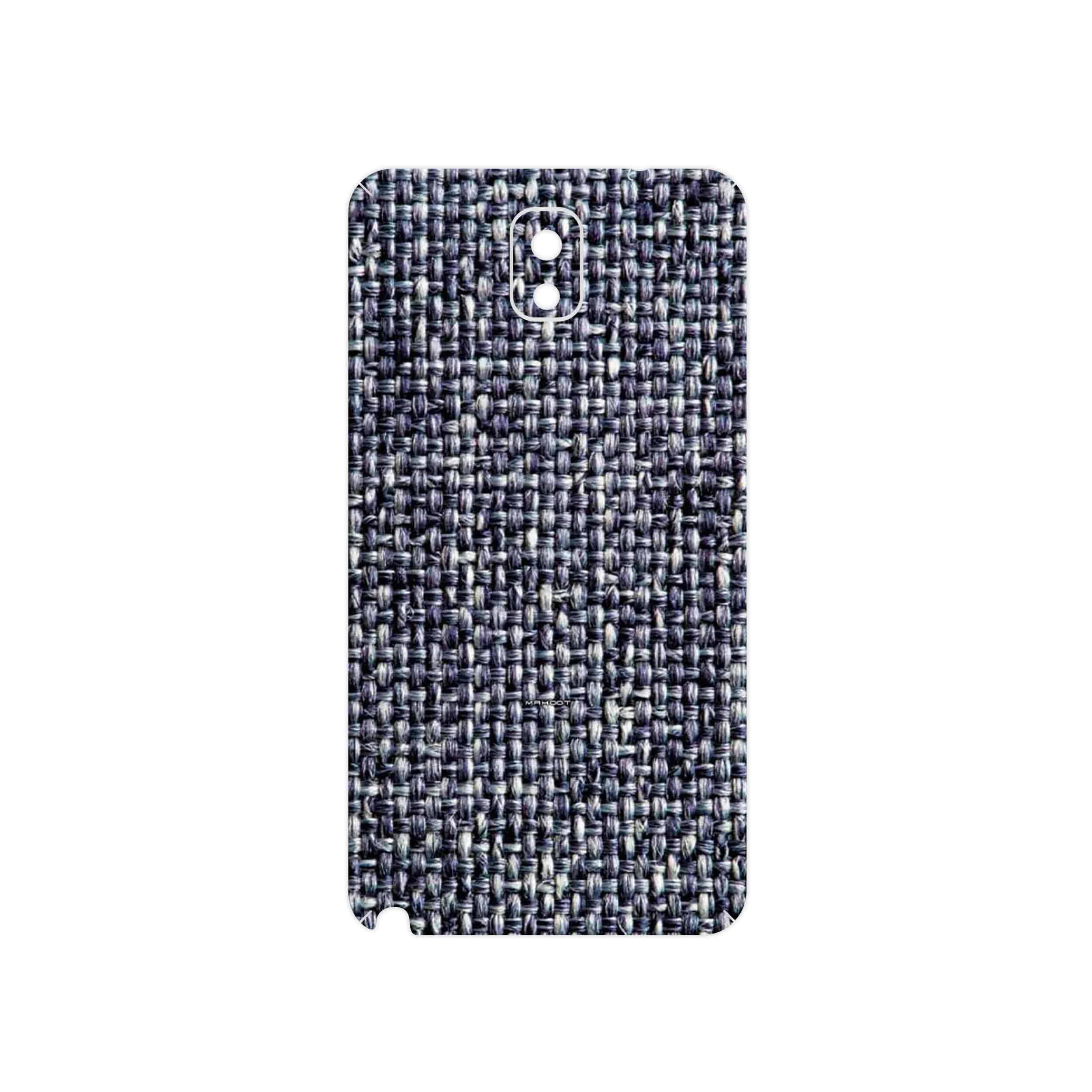 برچسب پوششی ماهوت مدل Fabric Texture 6 مناسب برای گوشی موبایل سامسونگ Galaxy Note 3