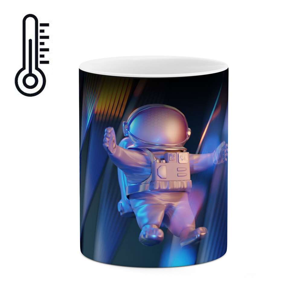 ماگ حرارتی طرح فضانورد  مدل mgph11399