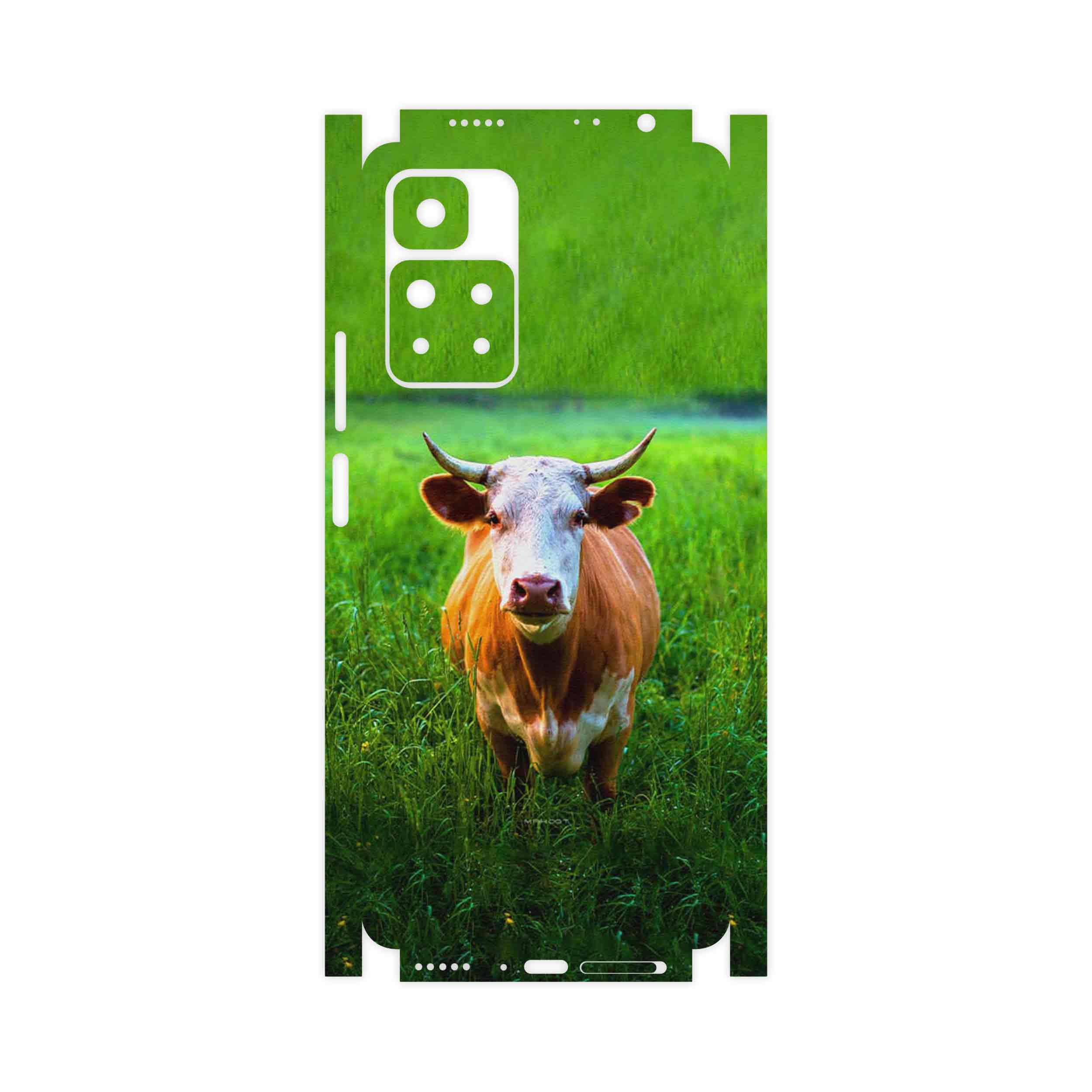 برچسب پوششی ماهوت مدل Cow-FullSkin مناسب برای گوشی موبایل شیائومی Redmi Note 11 Pro Plus 5G
