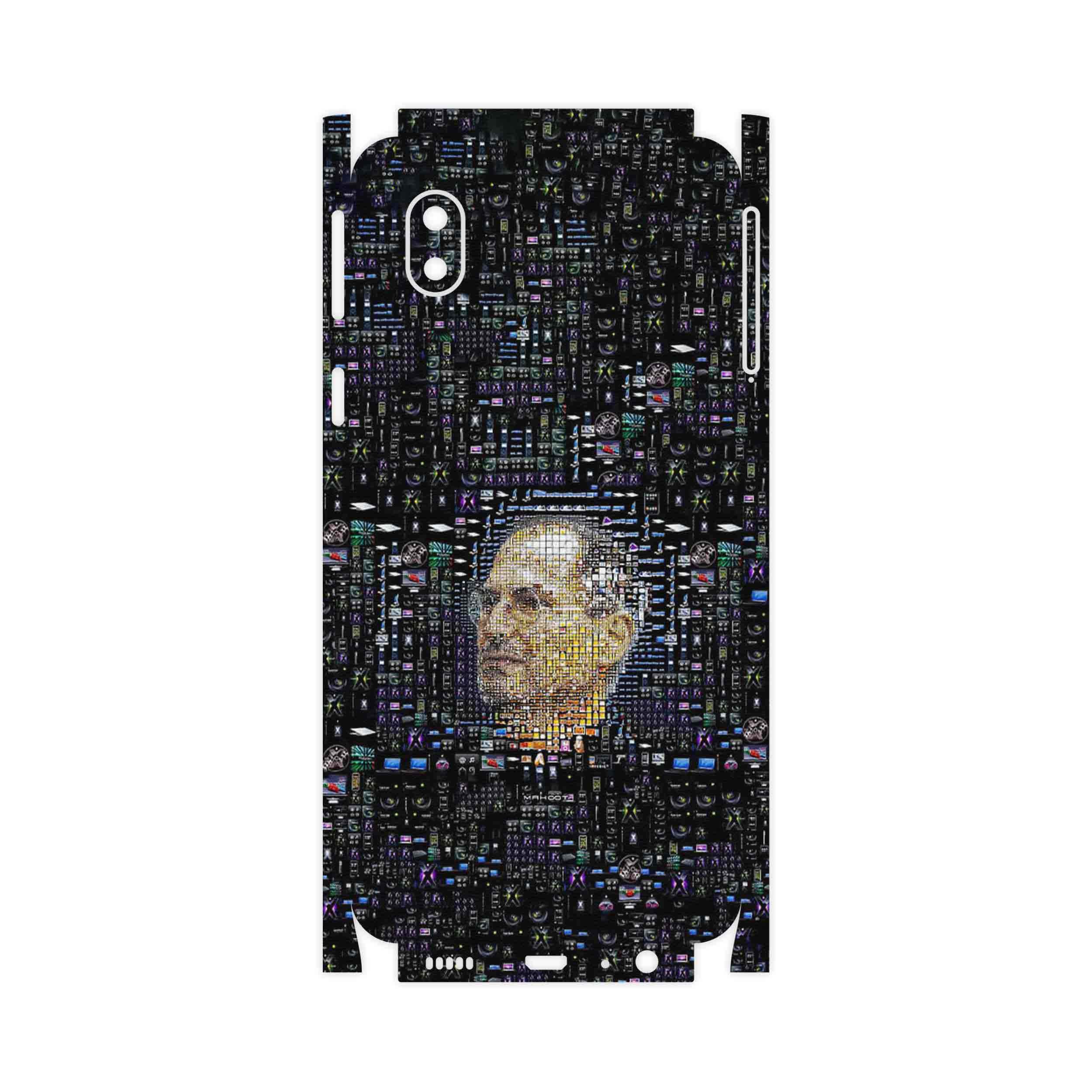 برچسب پوششی ماهوت مدل 2 Collage of Steve Jobs-FullSkin مناسب برای گوشی موبایل سامسونگ Galaxy A01 Core