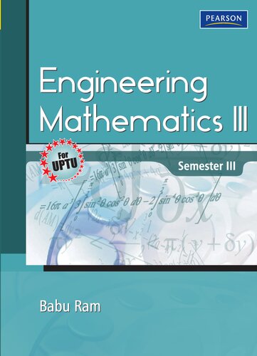 󾕇 دانلود کتاب Engineering Mathematics II (Semester IIi) For Uptu, 2010 - دانلود کتاب های دانشگاهی