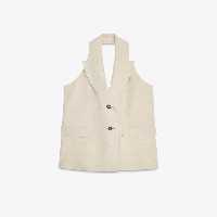 جلیقه زنانه زارا HALTER NECK WAISTCOAT WITH LINEN BLEND | تهران زارا TehranZara
