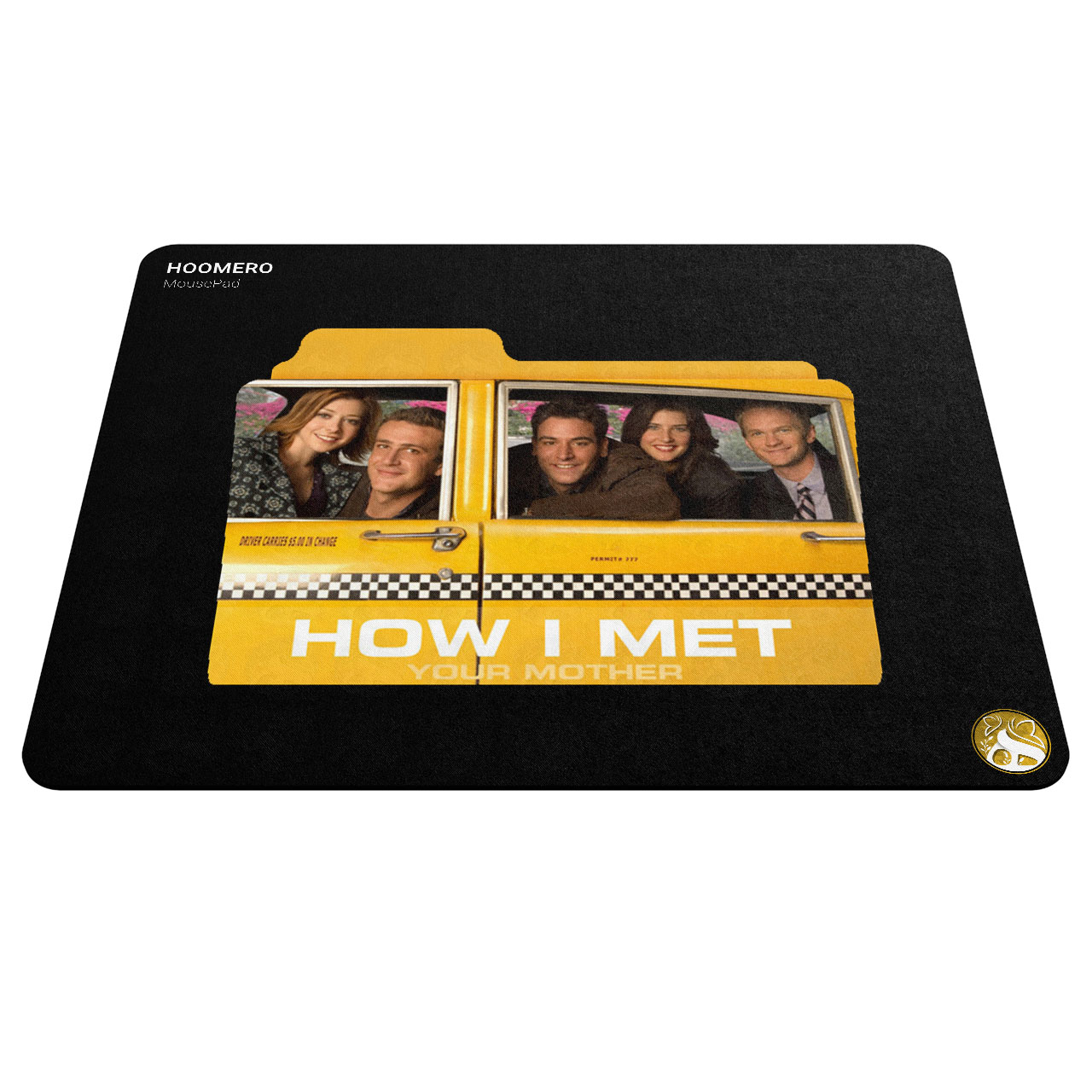 ماوس پد هومرو مدل A3763 طرح سریال How I Met Your Mother