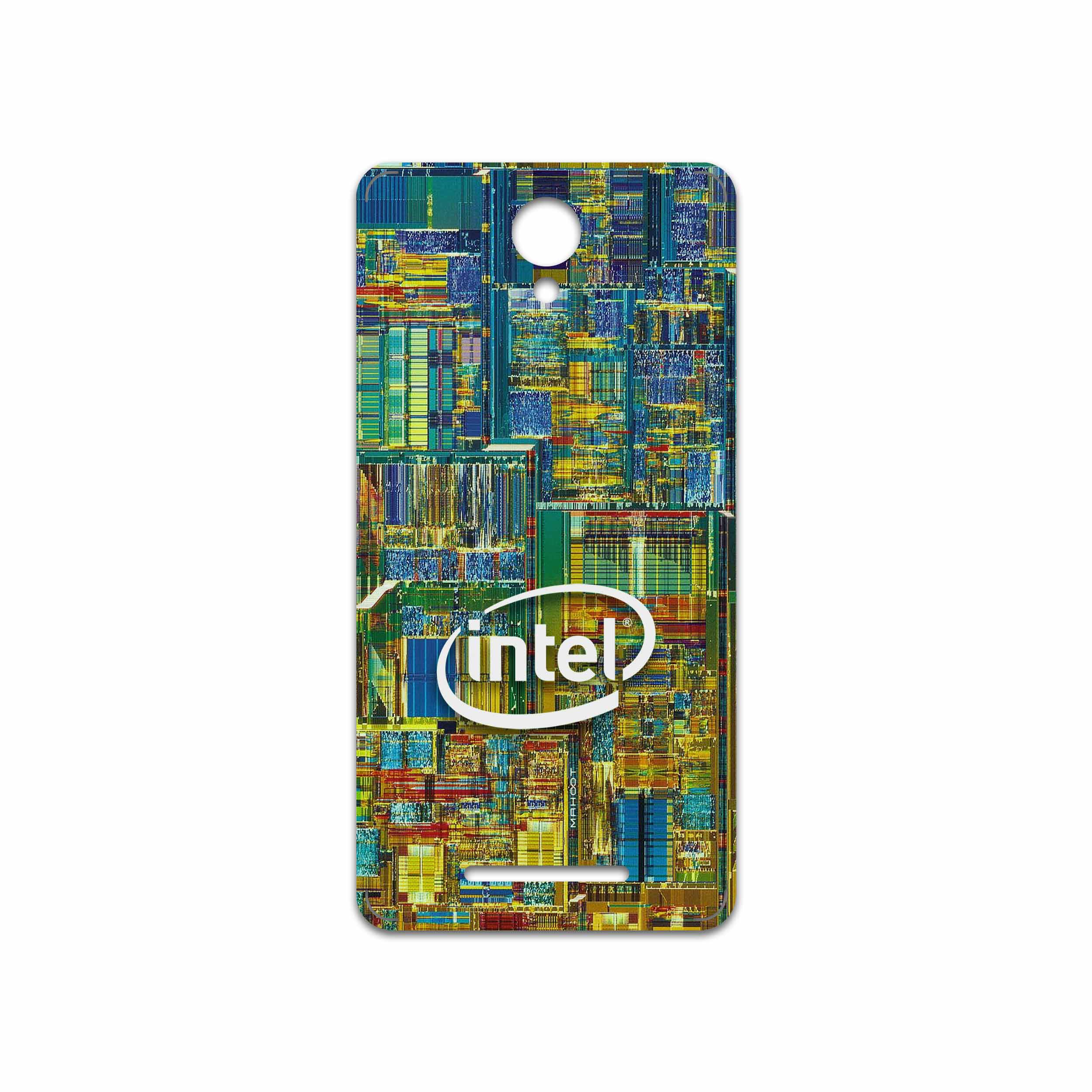 برچسب پوششی ماهوت مدل Intel Brand مناسب برای گوشی موبایل شیائومی Redmi Note 2