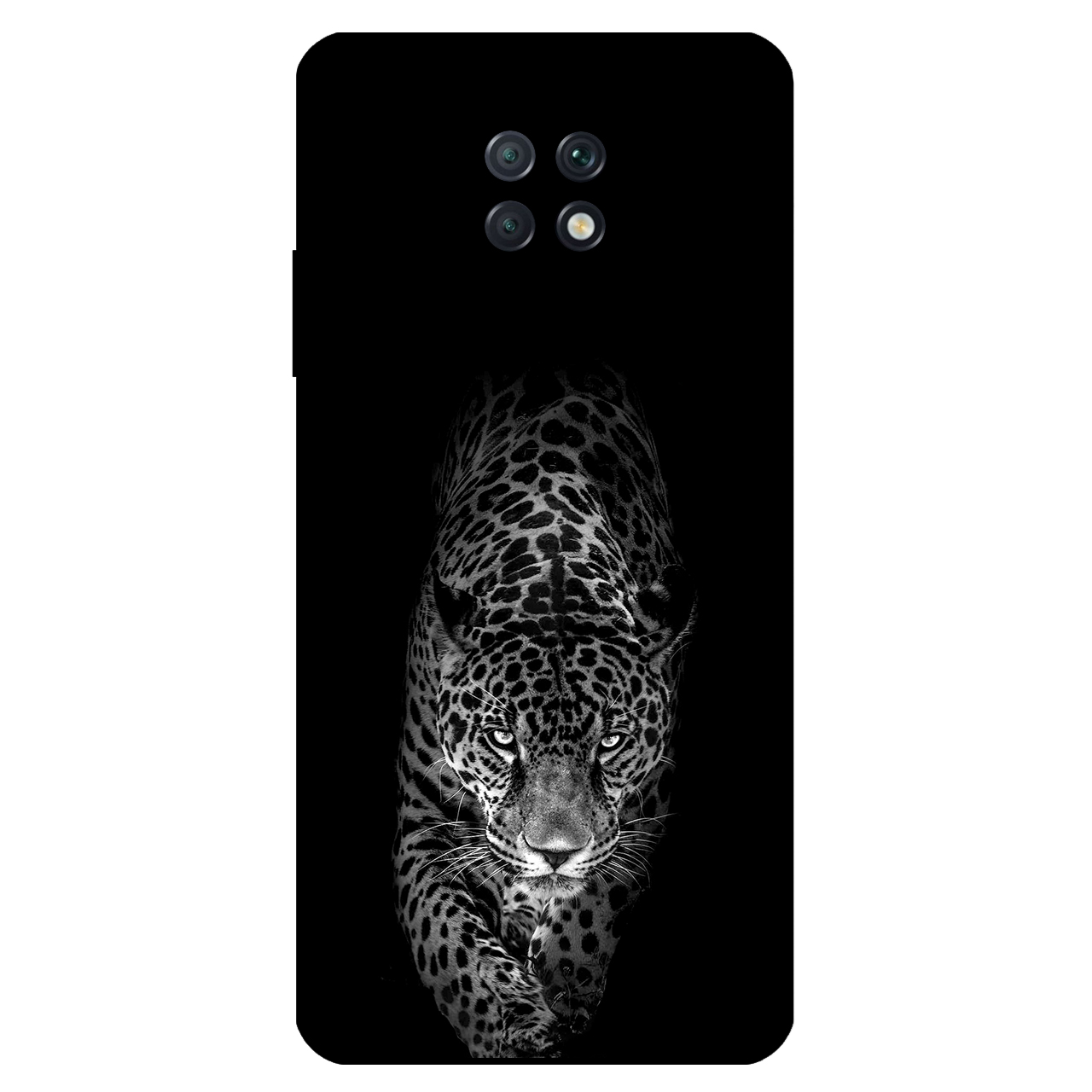 کاور مگافون طرح پلنگ مدل 1879 مناسب برای گوشی موبایل شیائومی Redmi Note 9 5G
