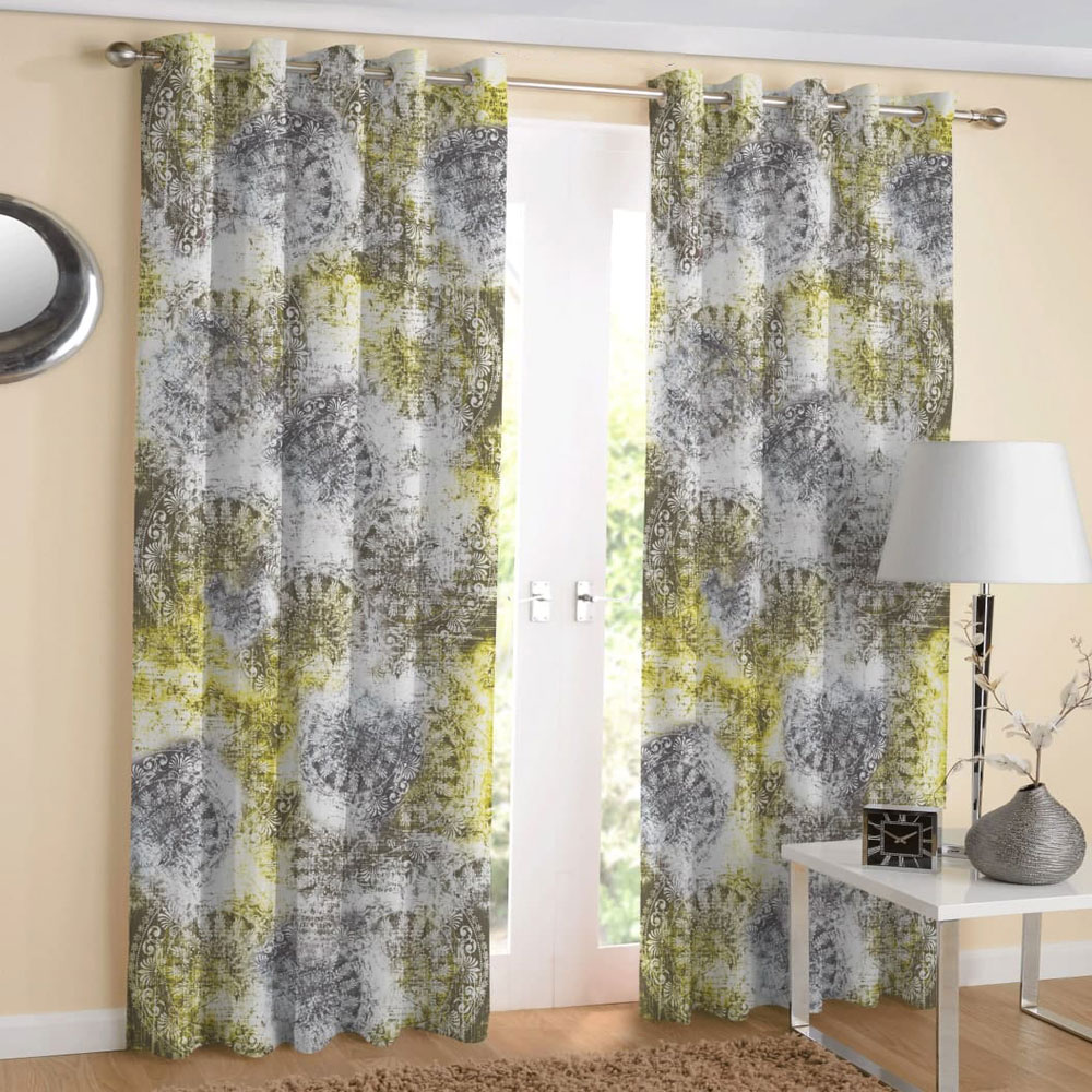 پرده مدل هازان چاپی طرح کلاسیک کد 2288 سایز 280x140 سانتی متر