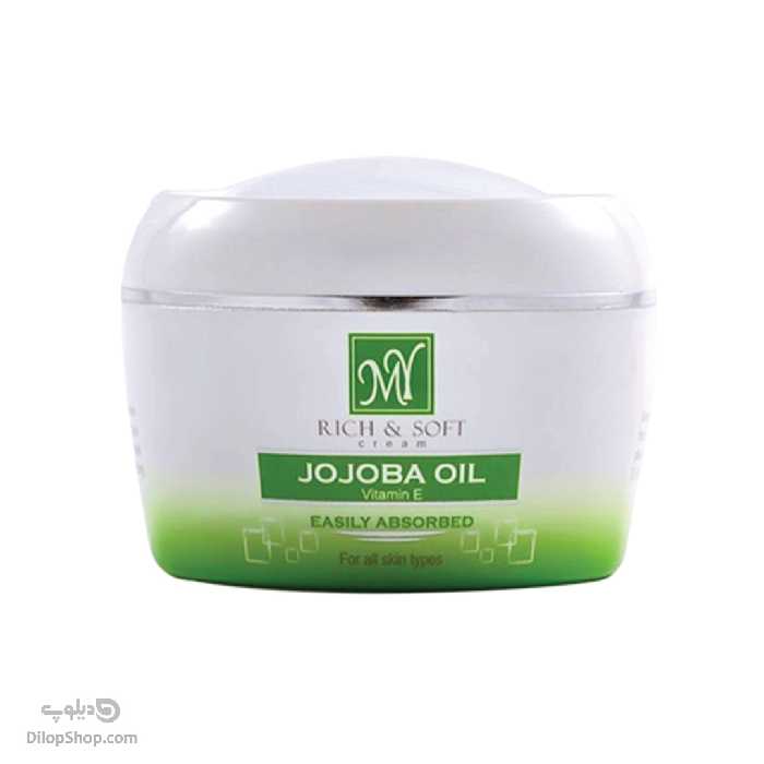 کرم مرطوب کننده دست و صورت کاسه‌ای حاوی روغن جوجوبا مای