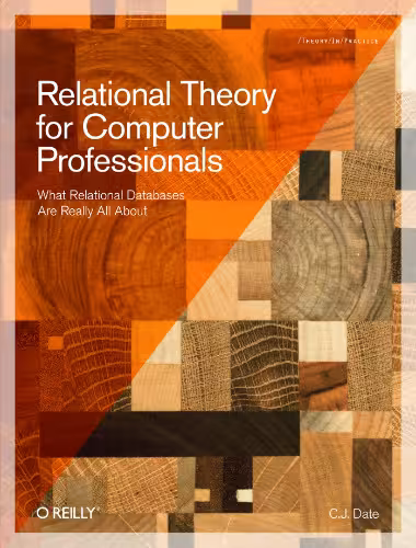 خرید و دانلود نسخه کامل کتاب Relational theory for computer professionals
