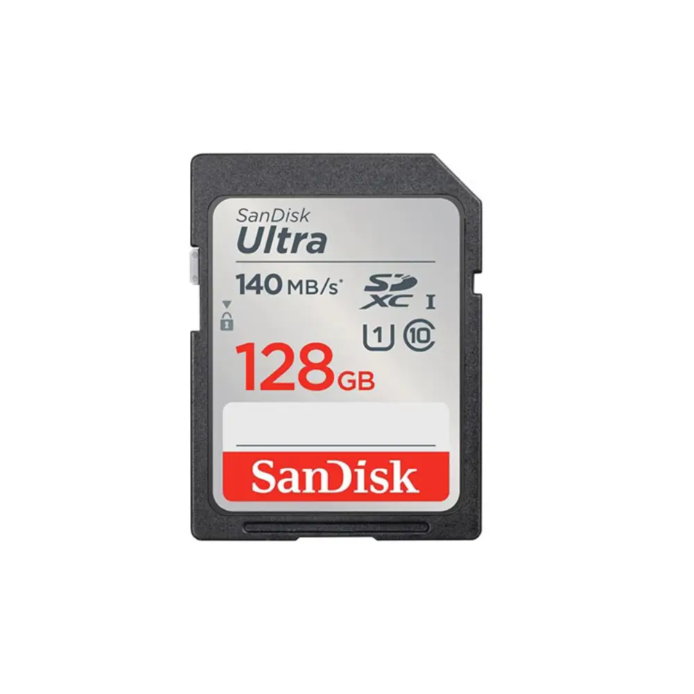 کارت حافظه SANDISK SD 128G 140M ULTRA