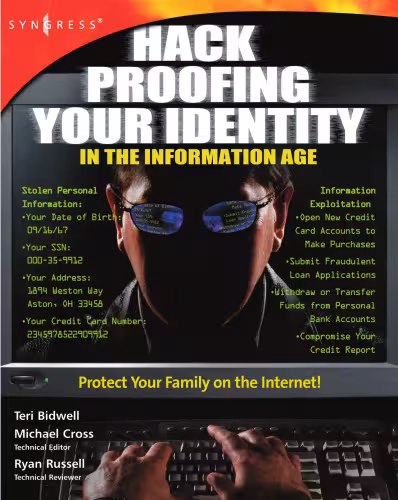 خرید و دانلود نسخه کامل کتاب Hack Proofing Your Identity in the Information Age