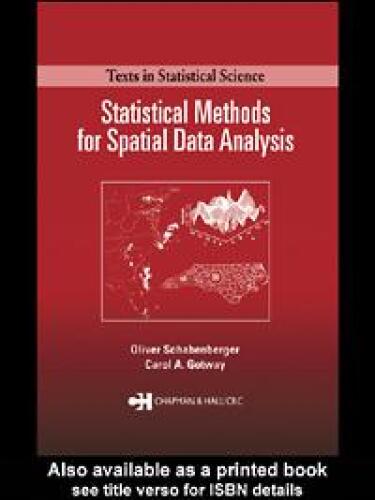 خرید و دانلود نسخه کامل کتاب Statistical methods for spatial data analysis