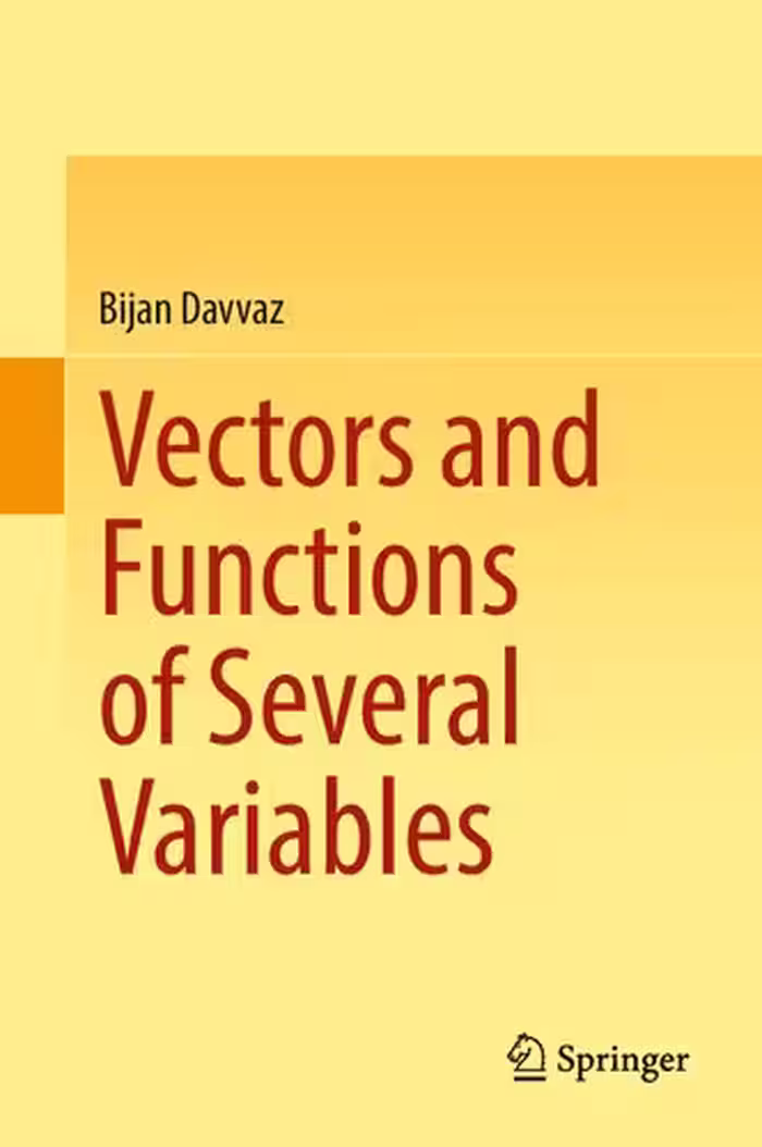 خرید و دانلود نسخه کامل کتاب Vectors and Functions of Several Variables