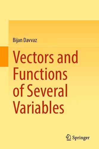 خرید و دانلود نسخه کامل کتاب Vectors and Functions of Several Variables