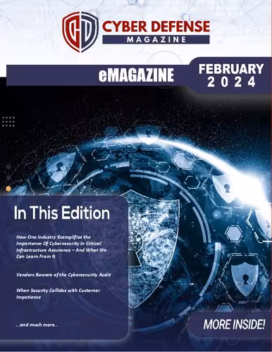 خرید و دانلود نسخه کامل کتاب Cyber Defense Magazine - February 2024
