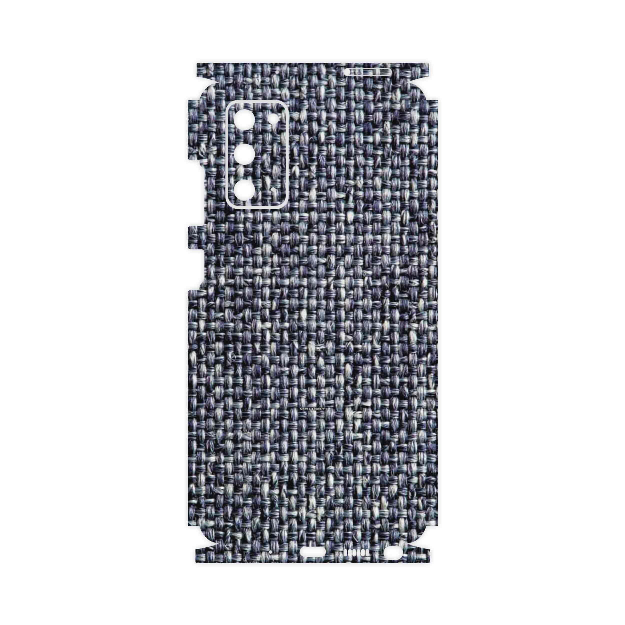 برچسب پوششی ماهوت مدل Fabric Texture 6-FullSkin مناسب برای گوشی موبایل سامسونگ Galaxy Note 20
