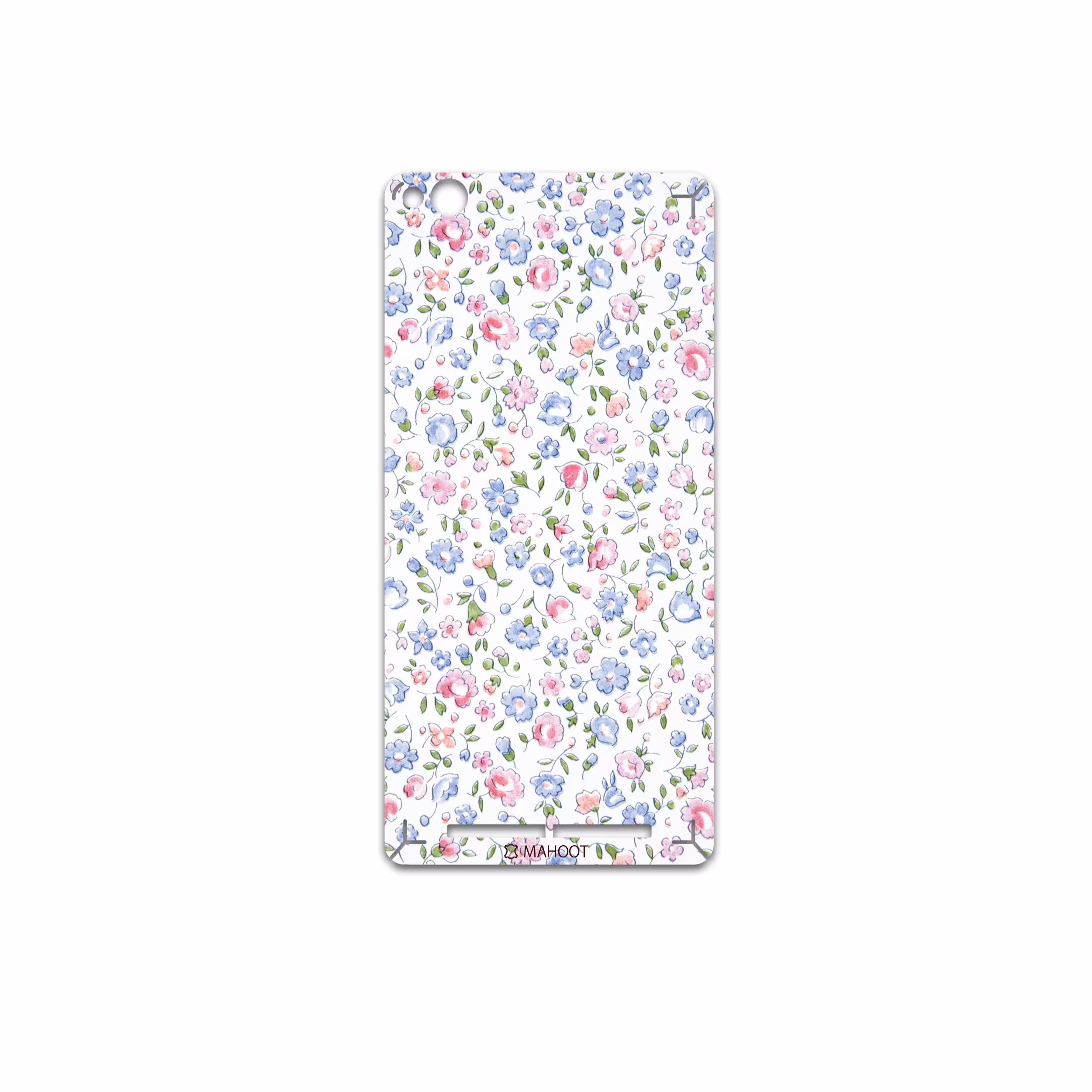 برچسب پوششی ماهوت مدل Painted-Flowers مناسب برای گوشی موبایل شیائومی Redmi 3