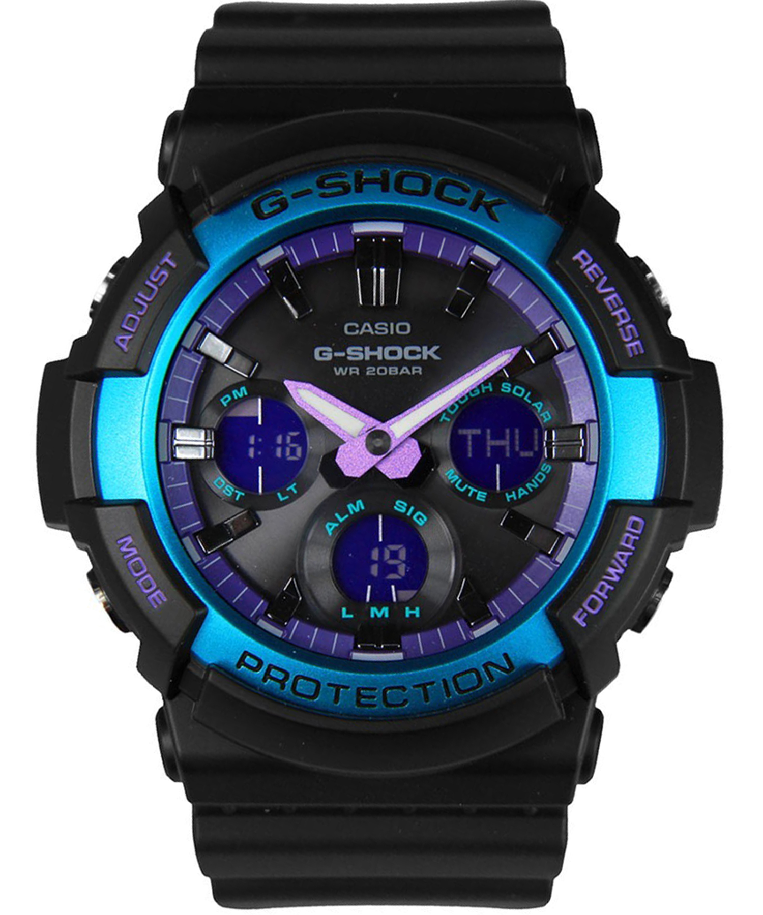 ساعت مچی مردانه کاسیو، زیرمجموعه G-Shock, کد GAS-100BL-1ADR