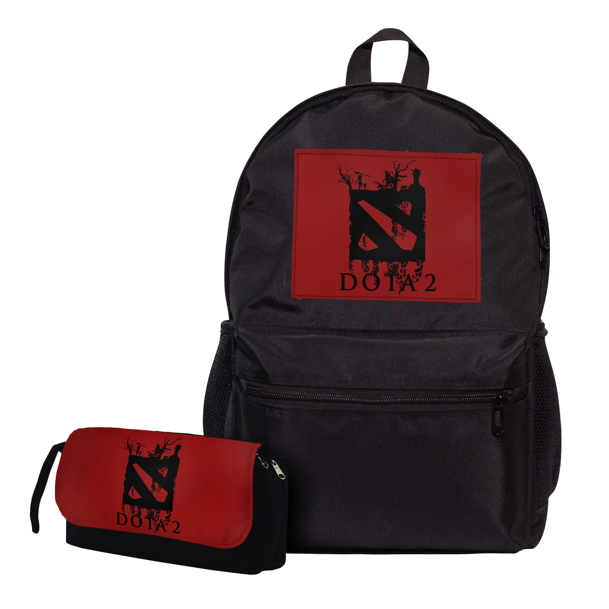 کوله پشتی طرح بازی Dota کد 7197 به همراه جامدادی