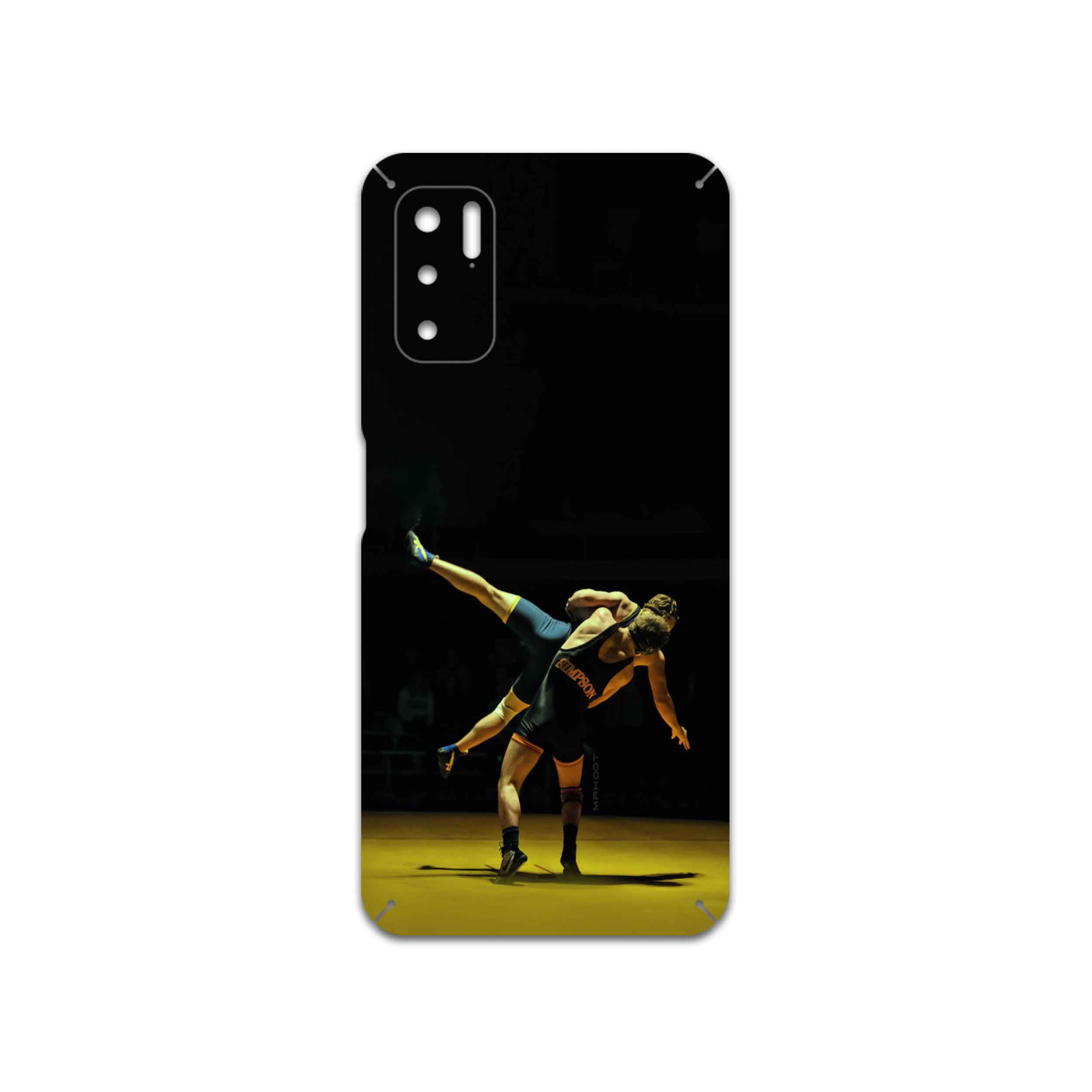 برچسب پوششی ماهوت مدل Wrestling مناسب برای گوشی موبایل شیائومی Redmi Note 10 5G